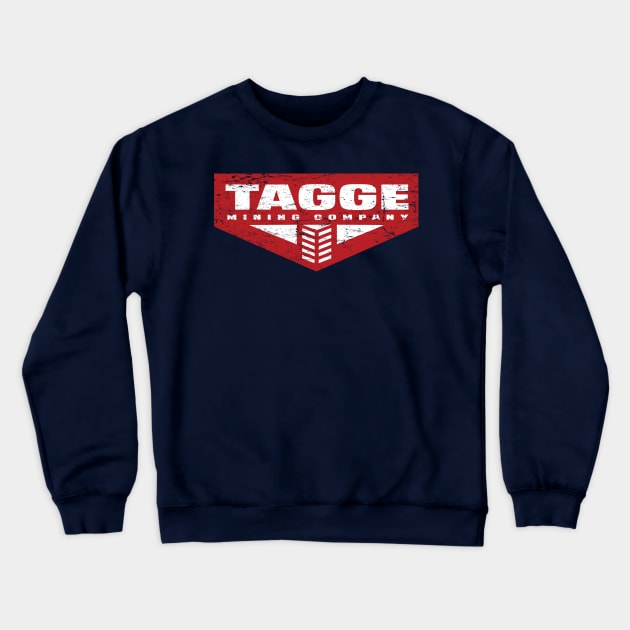 Tagge Mining Company Crewneck Sweatshirt by MindsparkCreative